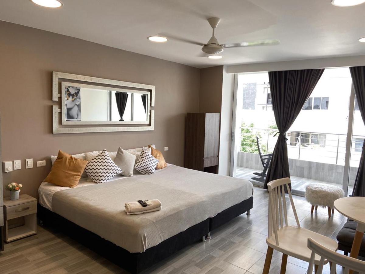 Aparta Estudio En El Edificio Bahia 79 Apartasuites Cartagena Luaran gambar